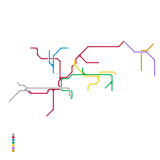 planned extensions (past 2045) Thessaly (speculative)