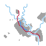 Region of Waterloo Rail Transit Map (speculative)