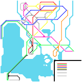 El Alamein Metro Map