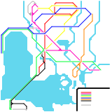 El Alamein Metro Map