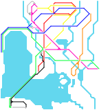 El Alamein Metro Map (unknown)