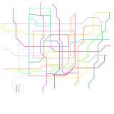 Redwood Capitol Rapid Transit Network Map (unknown)