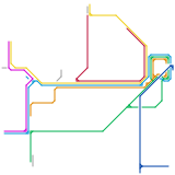 Sydney Trains map