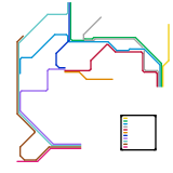 Sydney Rapid Bus Map (speculative)