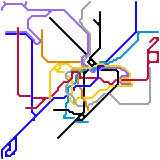 London Northern,Central, Bakerloo,Jubilee, Metropolitan, Victoria, Circle & Piccadilly Line (real)