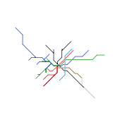 map of my subway in Minecraft (without names)