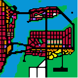 a imaginary city finished