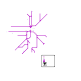 MBTA Boston Commuter Rail Map (real)