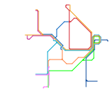 Sydney Fantasy Trains Map (speculative)