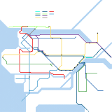 Vancouver Transit Map 11/24/2025