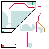 Canberra & Newcastle Light Rail Map (speculative)