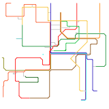 Klang Valley Transit System (real)