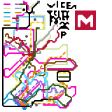 Vicent city metro map (unknown)