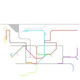 Hong Kong MTR 2025 map (not finished) (real)