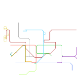 Hong Kong MTR map 2025 (not finished) (real)