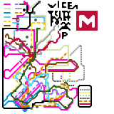 Vicent city metro map (unknown)