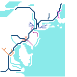 Northeastern US Rail Map (real)