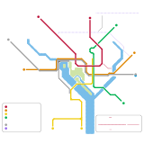 WMATA Blue Line clousre (real)