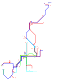 Norwegian Rail Network (real)