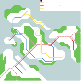 New Calidonia Metro (CityTrains)