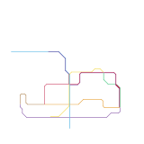 My Automatic Subway Map (unknown)