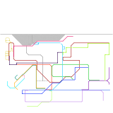 Hong Kong MTR map 2025 but bettet