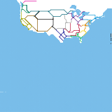 United States of America (Lower 48 & Southern Canada) (speculative)