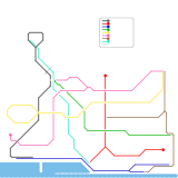 Port-Trévalzac metro maps (unknown)