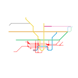 TTC - 2026 with planned extensions and lines (real)