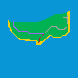 The Island of Whitley South side (unknown)