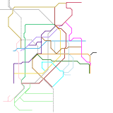 Metro Manila's rail system with some fictional elements added  (speculative)