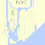 New York City Subway (fictional) (speculative)