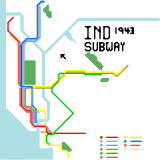 New York IND Subway System (1943/updated) (unknown)