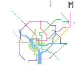 Dc-Baltimore Metro Map (speculative)