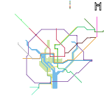 Dc-Baltimore Metro Map (speculative)