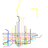 Toronto (25 subway lines) (speculative)