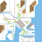 Zetland Trainslink Railway map (unknown)