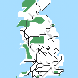 Great Intercity Railways with scenery (speculative)