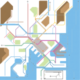 Zetland Trainslink Railway map (unknown)