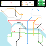 Angstrom Metro & Light-Rail Network Map (Retrolink)