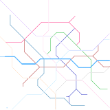Littleton Commuter Rail And MetroNet Map (W.I.P, All Lines Finished*)
