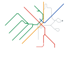 Boston Subway with a Silver Line Extension (unknown)