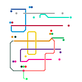 BTCA Subway Map