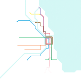 'L' but Blue and Orange line Swapped