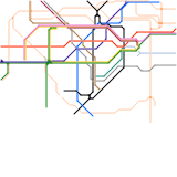 Central of the Tube in London (real)