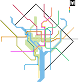 DC Fantasy Metro Map