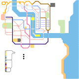 Fictional Metro Map (No name sadly) (unknown)