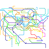 수도권 전철 노선도 (real)