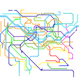 수도권 전철 노선도 (real)