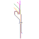 Entire Shinkansen system (services) (Station names in Japanese) (real)